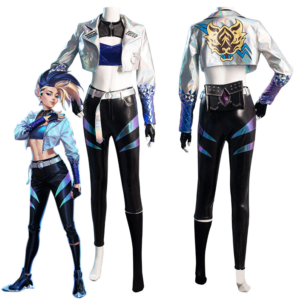 NewCosplay League Of Legends LOL KDA Akali The Rogue Assassin Outfit Halloween Carnival Suit Cosplay Costume New Arrivals 3 NewCosplay League Of Legends LOL KDA Akali The Rogue Assassin Outfit Halloween Carnival Suit Cosplay Costume New Arrivals