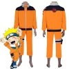 NewCosplay New Arrivals NARUTO Naruto Uzumaki Top Pants Outfits Halloween Carnival Suit Cosplay Costume
