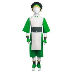 NewCosplay New Arrivals Avatar: The Last Airbender Toph Bengfang Vest Pants Cosplay Costume For Kids Children