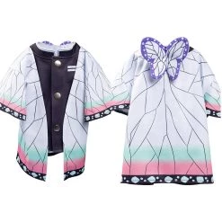 NewCosplay Demon Slayer Kochou Shinobu Pet Halloween Carnival Suit Cosplay Costume