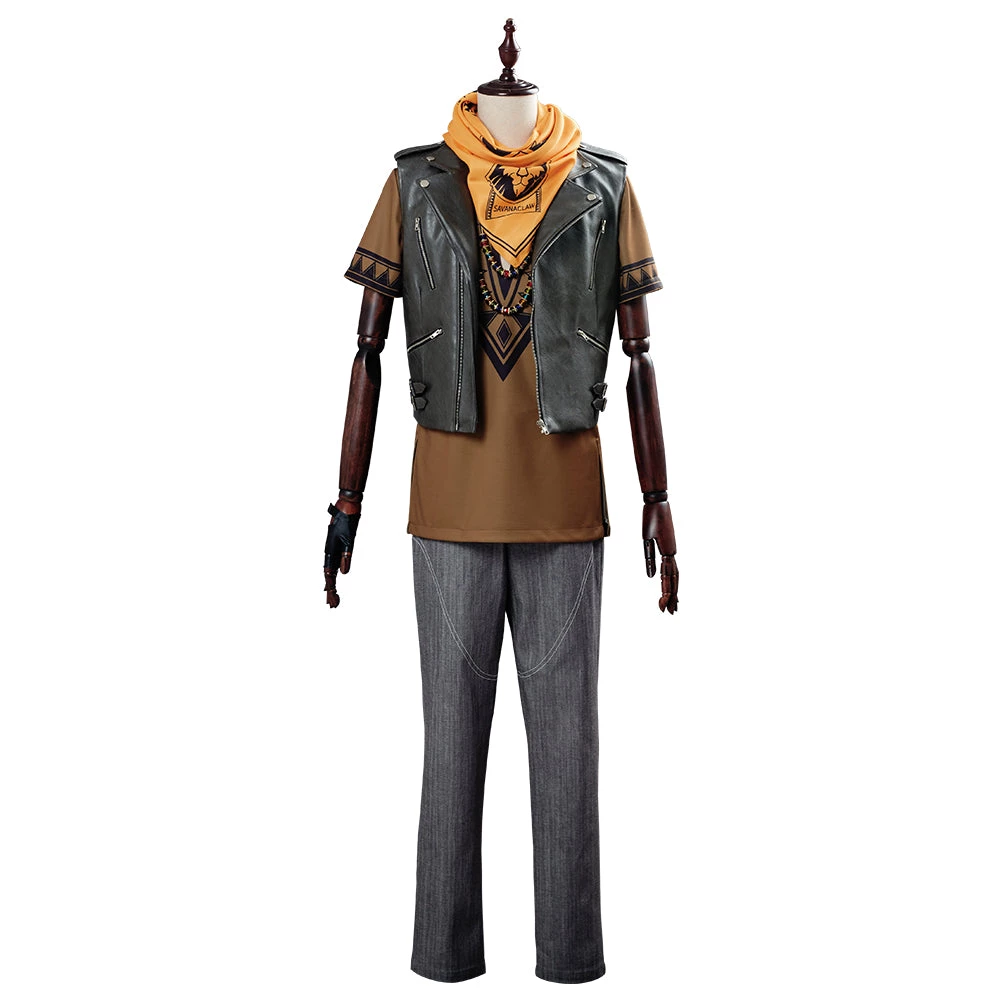 NewCosplay Game Twisted Wonderland Ruggie Bucchi Suit Cosplay Costume 4 NewCosplay Game Twisted Wonderland Ruggie Bucchi Suit Cosplay Costume