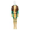 NewCosplay X-Men Rogue / Anna Marie Jumpsuit Outfits Halloween Carnival Suit Cosplay Costume