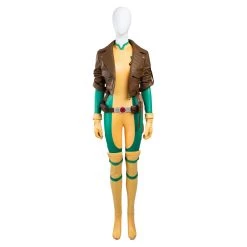 NewCosplay X-Men Rogue / Anna Marie Jumpsuit Outfits Halloween Carnival Suit Cosplay Costume