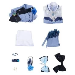 NewCosplay New Arrivals Genshin Impact Jean Qin Cosplay Costume Outfits Halloween Carnival Suit