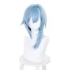 NewCosplay Game Genshin Impact Eula Heat Resistant Synthetic Hair Carnival Halloween Party Props Cosplay Wig New Arrivals