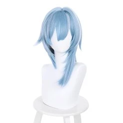 NewCosplay Game Genshin Impact Eula Heat Resistant Synthetic Hair Carnival Halloween Party Props Cosplay Wig New Arrivals