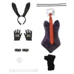 NewCosplay Danganronpa Kirigiri Kyouko Bunny Girl Jumpsuit Outfits Cosplay Costume Halloween Carnival Suit New Arrivals 12 NewCosplay Danganronpa Kirigiri Kyouko Bunny Girl Jumpsuit Outfits Cosplay Costume Halloween Carnival Suit New Arrivals