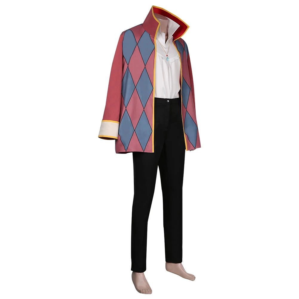 NewCosplay New Arrivals Howl‘s Moving Castle Howl Cloak Outfits Halloween Carnival Suit Cosplay Costume 6 NewCosplay New Arrivals Howl‘s Moving Castle Howl Cloak Outfits Halloween Carnival Suit Cosplay Costume