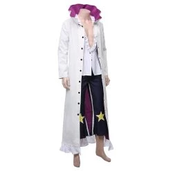 NewCosplay One Piece：Pirate Warriors 4 Cavendish Halloween Carnival Costume Cosplay Costume