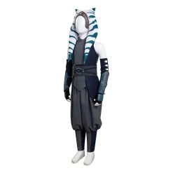 NewCosplay Star Wars Ahsoka Tano Kids Children Outfits Halloween Carnival Suit Cosplay Costume New Arrivals