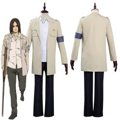 NewCosplay Attack On Titan The Final Season Eren Jaeger Coat Shirt Outfits Halloween Carnival Costume Cosplay Costume New Arrivals