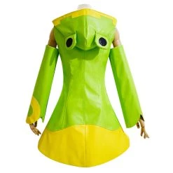 NewCosplay New Arrivals Anime Card Captor Kinomoto Sakura Green Raincoat Halloween Carnival Party Suit Cosplay Costume 10 NewCosplay New Arrivals Anime Card Captor Kinomoto Sakura Green Raincoat Halloween Carnival Party Suit Cosplay Costume