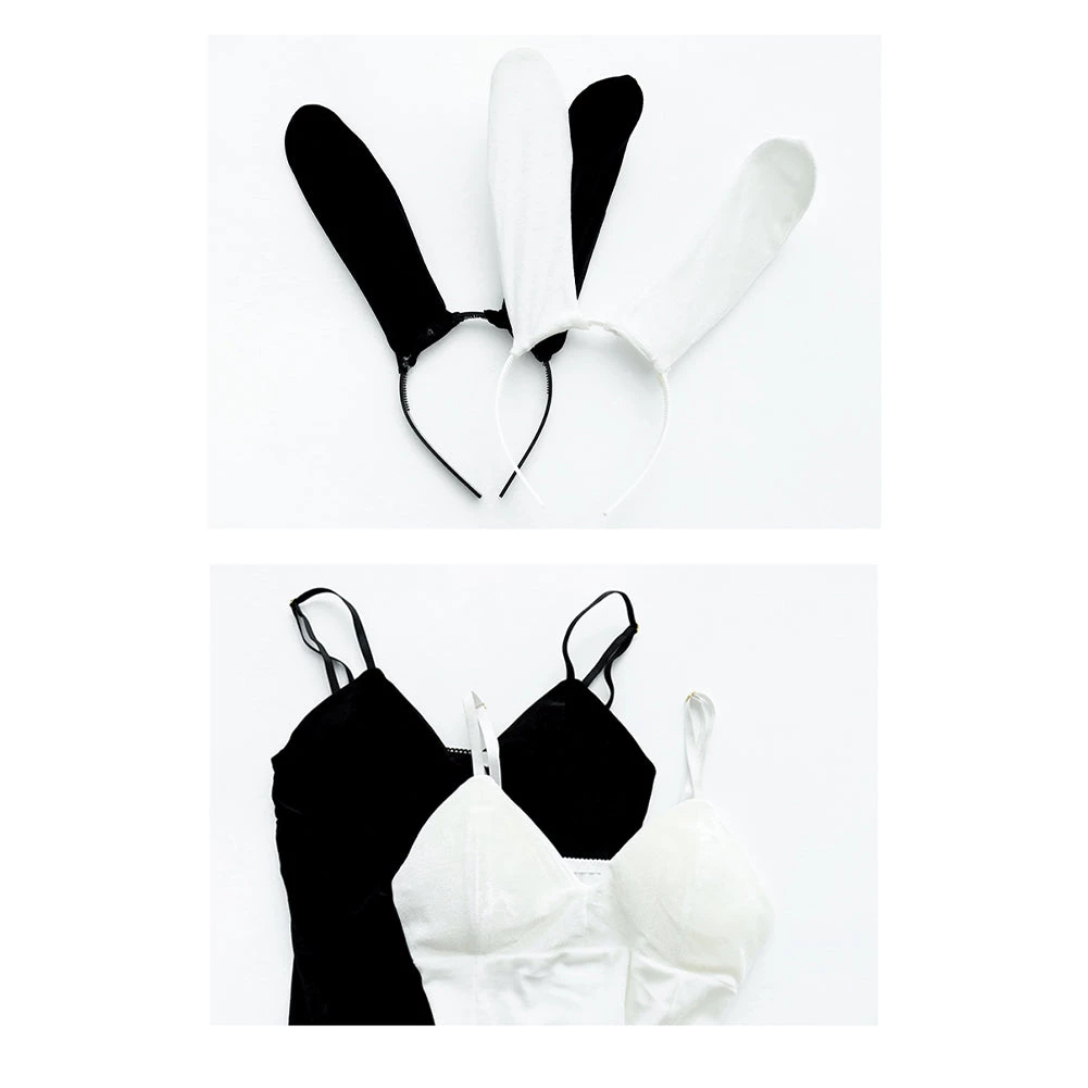 NewCosplay Black Velvet Rabbit Bunny Girls Uniform Jumpsuit Outfits Halloween Carnival Suit Cosplay Costume 10 NewCosplay Black Velvet Rabbit Bunny Girls Uniform Jumpsuit Outfits Halloween Carnival Suit Cosplay Costume