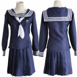 NewCosplay Toradora TIGER And DRAGON Blue School Uniform Cosplay Costume 19 NewCosplay Toradora TIGER And DRAGON Blue School Uniform Cosplay Costume