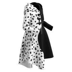 NewCosplay Cruella Halloween Costumes For Girls Kids Children Cosplay Costume New Arrivals