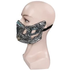 NewCosplay Mortal Kombat Sub-Zero Mask Masquerade Halloween Party Costume Props Cosplay Latex Masks Helmet