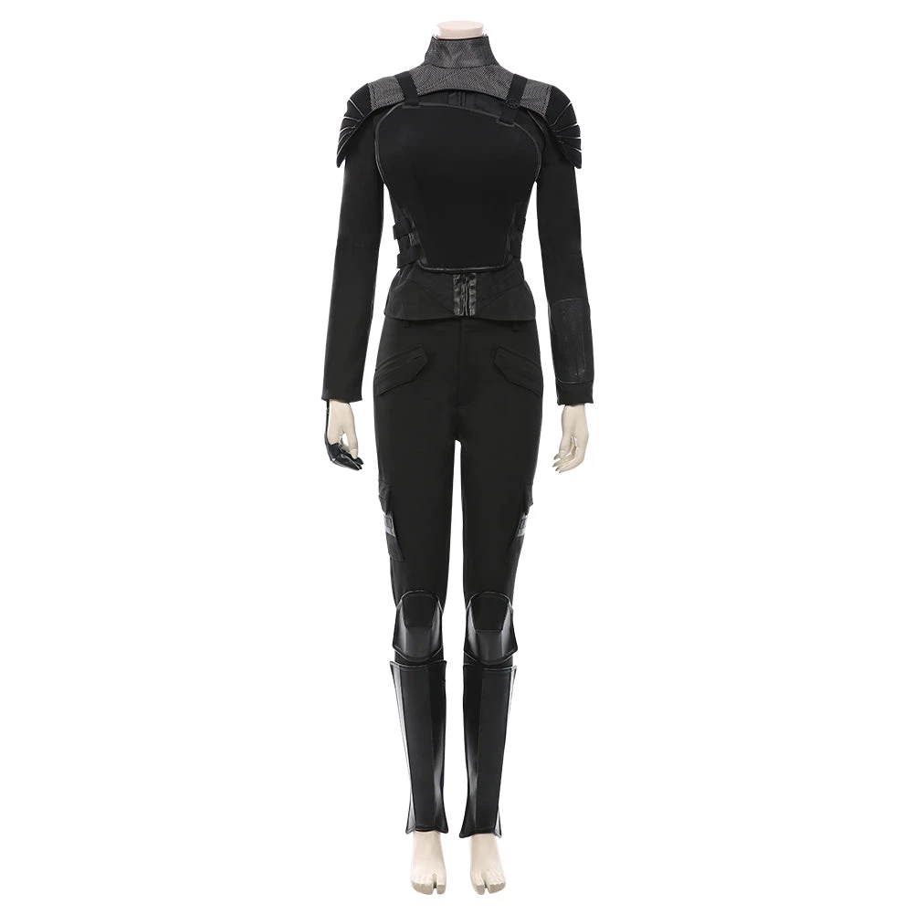 NewCosplay The Hunger Games: Mockingjay - Katniss Everdeen Top Pants Outfits Halloween Carnival Suit Cosplay Costume New Arrivals 4 NewCosplay The Hunger Games: Mockingjay - Katniss Everdeen Top Pants Outfits Halloween Carnival Suit Cosplay Costume New Arrivals