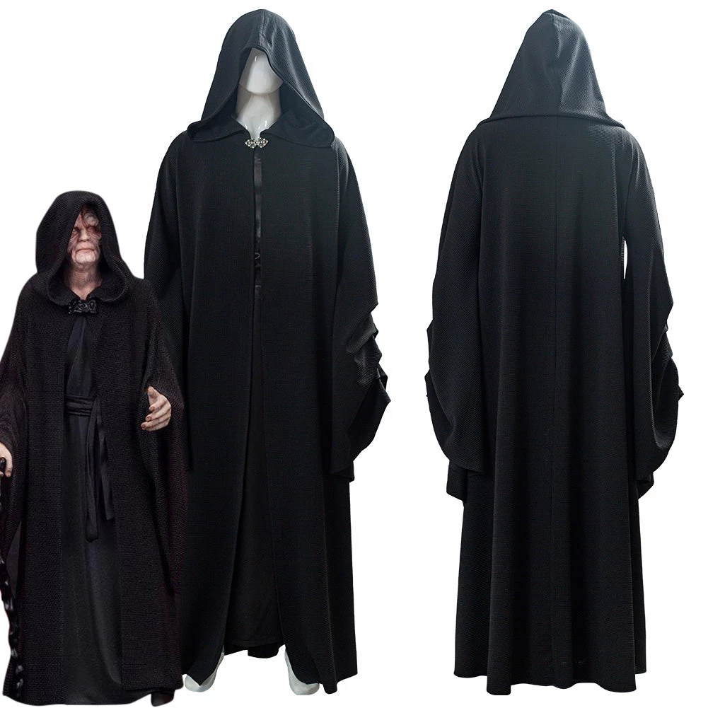NewCosplay Star Wars 9 : The Rise Of Skywalker Darth Sidious Sheev Palpatine Cosplay Costume 3 NewCosplay Star Wars 9 : The Rise Of Skywalker Darth Sidious Sheev Palpatine Cosplay Costume