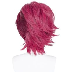 NewCosplay Arcane: League Of Legends LoL Vi Hair Carnival Halloween Party Props Cosplay Wig