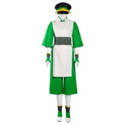 NewCosplay Avatar: The Last Airbender Toph Bengfang Halloween Carnival Suit Cosplay Costume