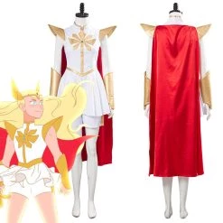 NewCosplay New Arrivals She-Ra And The Princesses Of Power She-Ra Women Dress Halloween Cosplay Costume