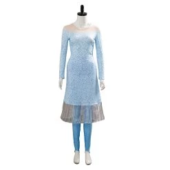 New Cosplaysky New Arrivals Frozen 2 Princess Elsa Dress Halloween Carnival Suit Cosplay Costume
