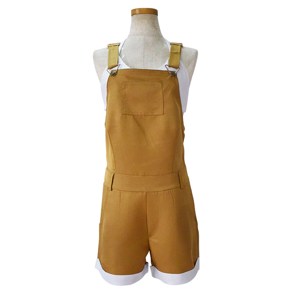 NewCosplay New Arrivals One Piece Nami Overall Shorts Halloween Carnival Suit Cosplay Costume 4 NewCosplay New Arrivals One Piece Nami Overall Shorts Halloween Carnival Suit Cosplay Costume