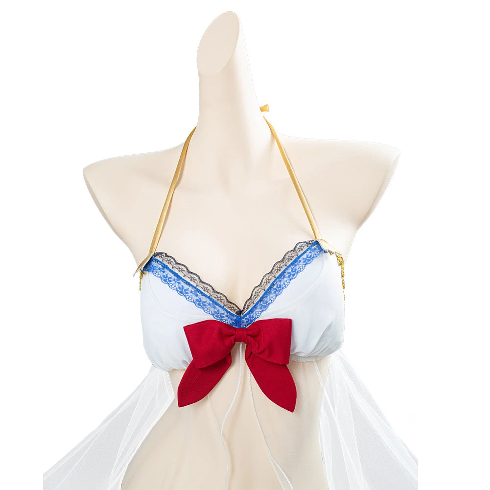 NewCosplay New Arrivals Game Princess Connect! Re:Dive Pecorine Eustiana Von Astraea Swimsuit Summer Sexy Swimwear Cosplay Costume 8 NewCosplay New Arrivals Game Princess Connect! Re:Dive Pecorine Eustiana Von Astraea Swimsuit Summer Sexy Swimwear Cosplay Costume