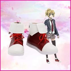 NewCosplay AnimeTenkuu Shinpan/High-Rise Invasion-Mayuko Nise Boots Halloween Costumes Accessory Custom Made Cosplay Shoes