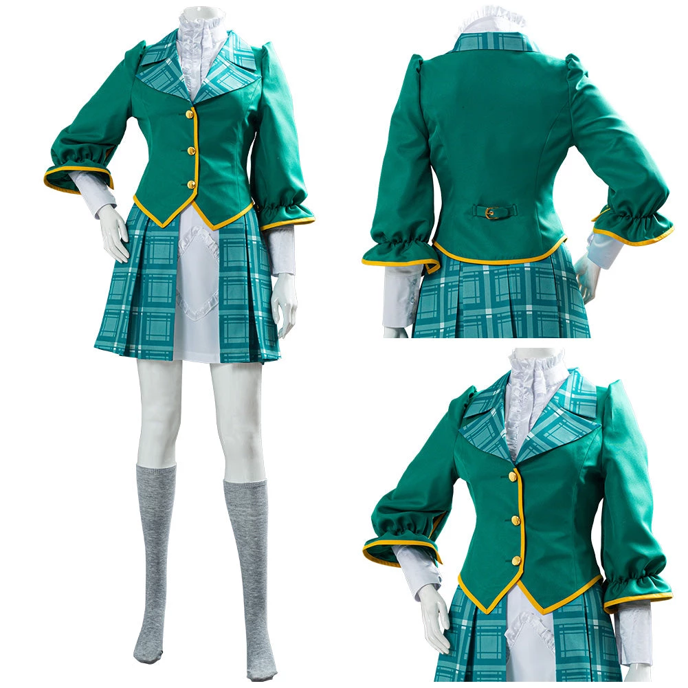 NewCosplay Sakura Wars Shin Sakura Taisen Claris School Uniform Cosplay Costume New Arrivals 12 NewCosplay Sakura Wars Shin Sakura Taisen Claris School Uniform Cosplay Costume New Arrivals