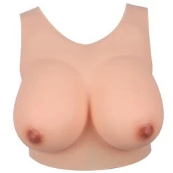 NewCosplay Crossdresser Realistic Silicone Breast Plate Fake Boobs Crossdressing Cosplay New Arrivals