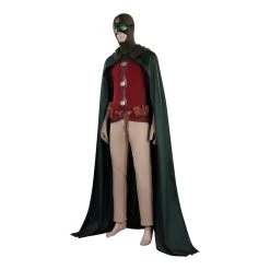 NewCosplay Stargirl - Doctor Mid-Nite Cloak Outfits Halloween Carnival Suit Cosplay Costume New Arrivals