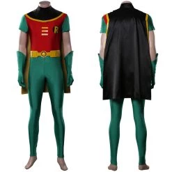 NewCosplay New Arrivals Teen Titans Robin Jumpsuit Outfits Halloween Carnival Costume Cosplay Costume