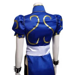 NewCosplay Street Fighter SF Chun Li Cheongsam Dress Outfits Halloween Carnival Suit Cosplay Costume New Arrivals