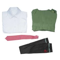 NewCosplay Super Danganronpa 2: Goodbye Desperate Academy- Mahiru Koizumi Uniform Dress Outfits Halloween Carnival Suit Cosplay Costume New Arrivals