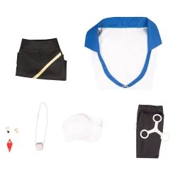 NewCosplay Edens Zero-Rebecca Bluegarden Dress Outfits Halloween Carnival Suit Cosplay Costume New Arrivals