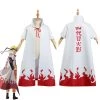NewCosplay NARUTO 4th Hokage Namikaze Minato Kids Cloak Coat Halloween Carnival Suit Cosplay Costume New Arrivals
