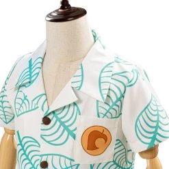 NewCosplay Animal Crossing Tom Nook Short Sleeve Shirt Top For Kids Children Cosplay Costume New Arrivals 17 NewCosplay Animal Crossing Tom Nook Short Sleeve Shirt Top For Kids Children Cosplay Costume New Arrivals