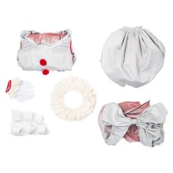 NewCosplay It Pennywise Horror Pennywise The Clown Costume For Women Girls Cosplay Costume New Arrivals 21 NewCosplay It Pennywise Horror Pennywise The Clown Costume For Women Girls Cosplay Costume New Arrivals