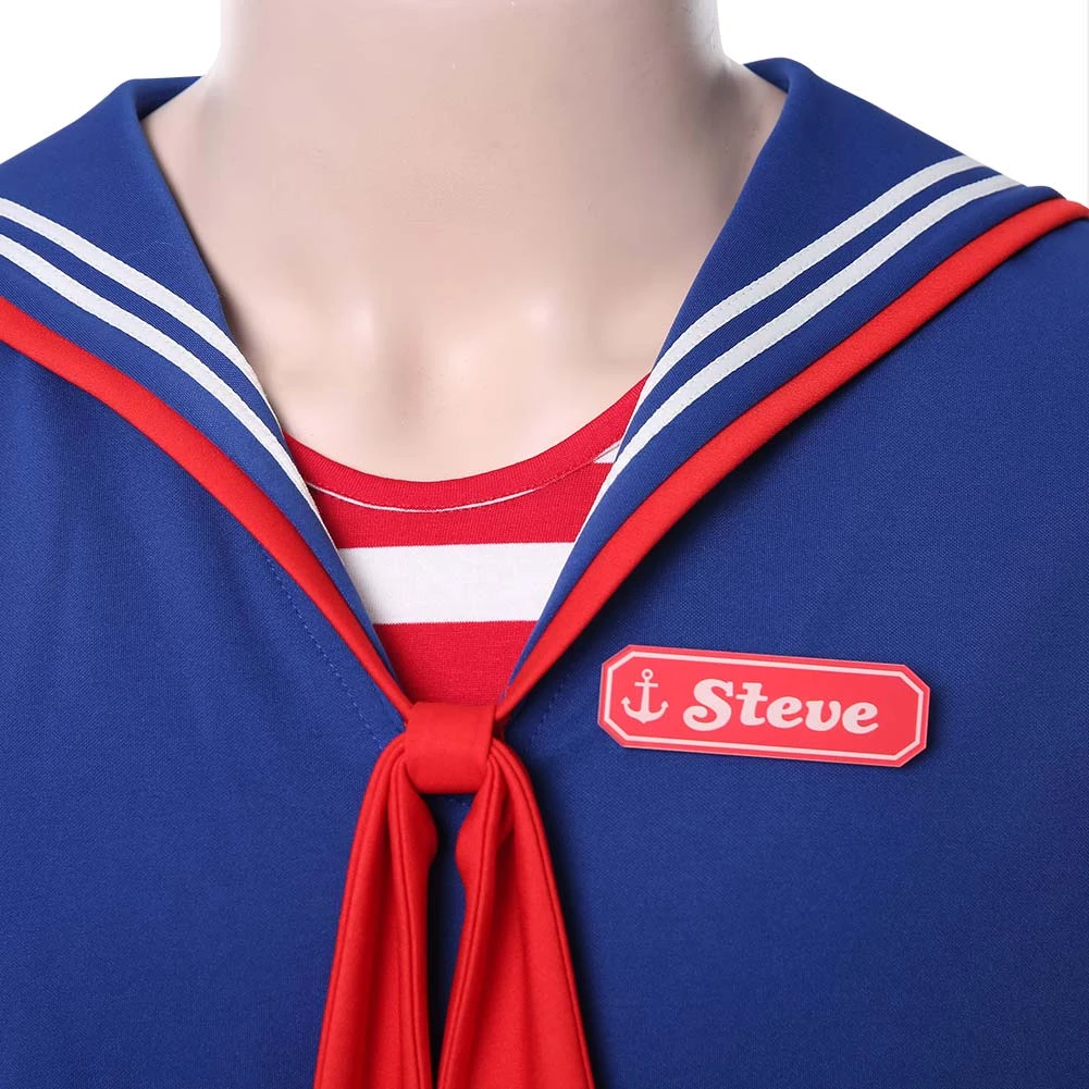 NewCosplay Stranger Things Season 3 Steve Harrington Cosplay Costume 11 NewCosplay Stranger Things Season 3 Steve Harrington Cosplay Costume