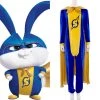 NewCosplay The Secret Life Of Pets 2 Bunny Snowball Cosplay Costume