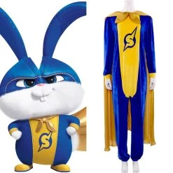 NewCosplay The Secret Life Of Pets 2 Bunny Snowball Cosplay Costume