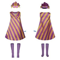 NewCosplay Trolls 2:World Tour-Poppy Kids Children Dress Outfit Halloween Carnival Costume Cosplay Costume 19 NewCosplay Trolls 2:World Tour-Poppy Kids Children Dress Outfit Halloween Carnival Costume Cosplay Costume