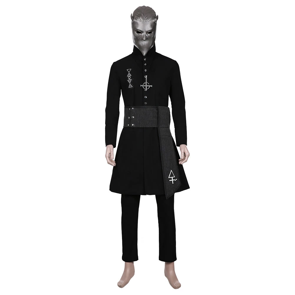 NewCosplay Ghost B.C. Nameless Ghoul Black Coat Props Halloween Full Set Cosplay Costume New Arrivals 4 NewCosplay Ghost B.C. Nameless Ghoul Black Coat Props Halloween Full Set Cosplay Costume New Arrivals