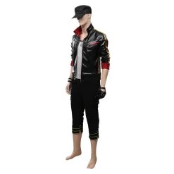 NewCosplay Final Fantasy VII Remake Leslie Kyle Adult Men Outfit Halloween Carnival Costume Cosplay Costume