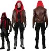 NewCosplay Titans Season 3 Jason Todd/Red Hood Outfits Cosplay Costume 2 NewCosplay Titans Season 3 Jason Todd/Red Hood Outfits Cosplay Costume
