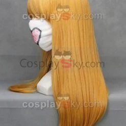 NewCosplay New Arrivals Fairy Tail Lucy Heartphilia Cosplay Wig Earthy Yellow 60cm 8 NewCosplay New Arrivals Fairy Tail Lucy Heartphilia Cosplay Wig Earthy Yellow 60cm