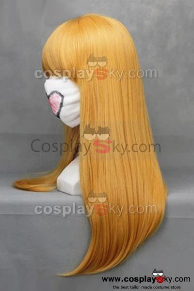 NewCosplay New Arrivals Fairy Tail Lucy Heartphilia Cosplay Wig Earthy Yellow 60cm 5 NewCosplay New Arrivals Fairy Tail Lucy Heartphilia Cosplay Wig Earthy Yellow 60cm