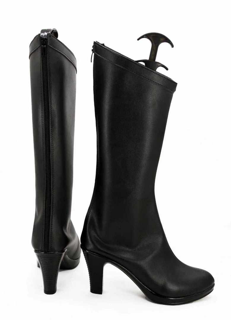 NewCosplay Fate/kaleid Liner PRISMA Illya Kuro/Black Boots Cosplay Shoes 5 NewCosplay Fate/kaleid Liner PRISMA Illya Kuro/Black Boots Cosplay Shoes
