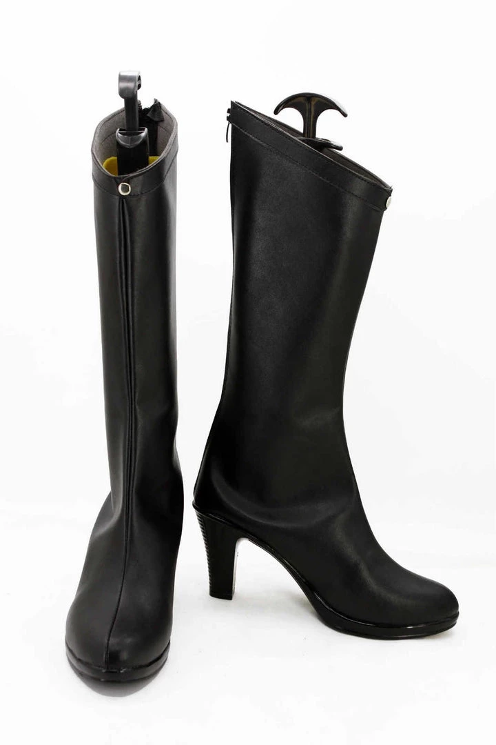 NewCosplay Fate/kaleid Liner PRISMA Illya Kuro/Black Boots Cosplay Shoes 4 NewCosplay Fate/kaleid Liner PRISMA Illya Kuro/Black Boots Cosplay Shoes